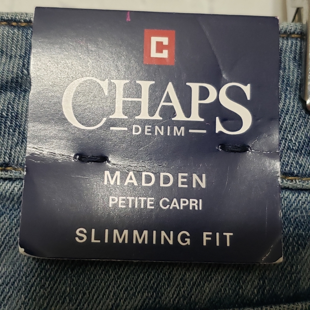 Chaps Sz 10P NWT Madden Capri - Picture 7 of 15